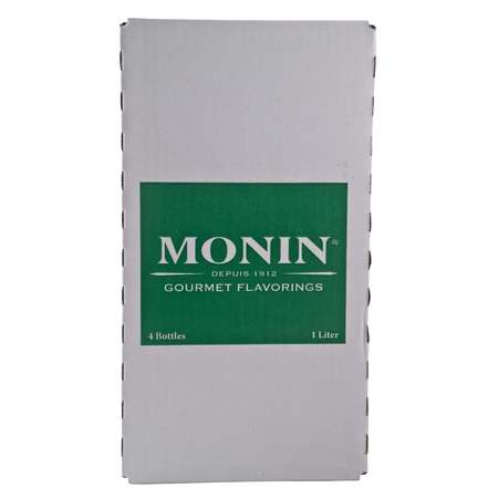 MONIN Monin Swiss Chocolate Syrup 1 Liter Bottle, PK4 M-FR043F